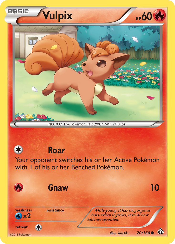 Vulpix (20/160) [XY: Primal Clash] | Good Games Modbury