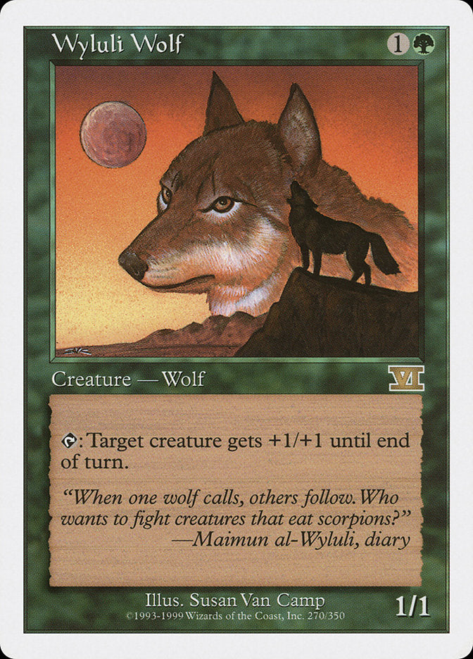 Wyluli Wolf [Classic Sixth Edition] | Good Games Modbury