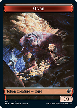 Ogre // Zombie Double-Sided Token [Starter Commander Decks] | Good Games Modbury