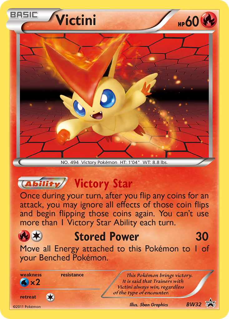 Victini (BW32) [Black & White: Black Star Promos] | Good Games Modbury