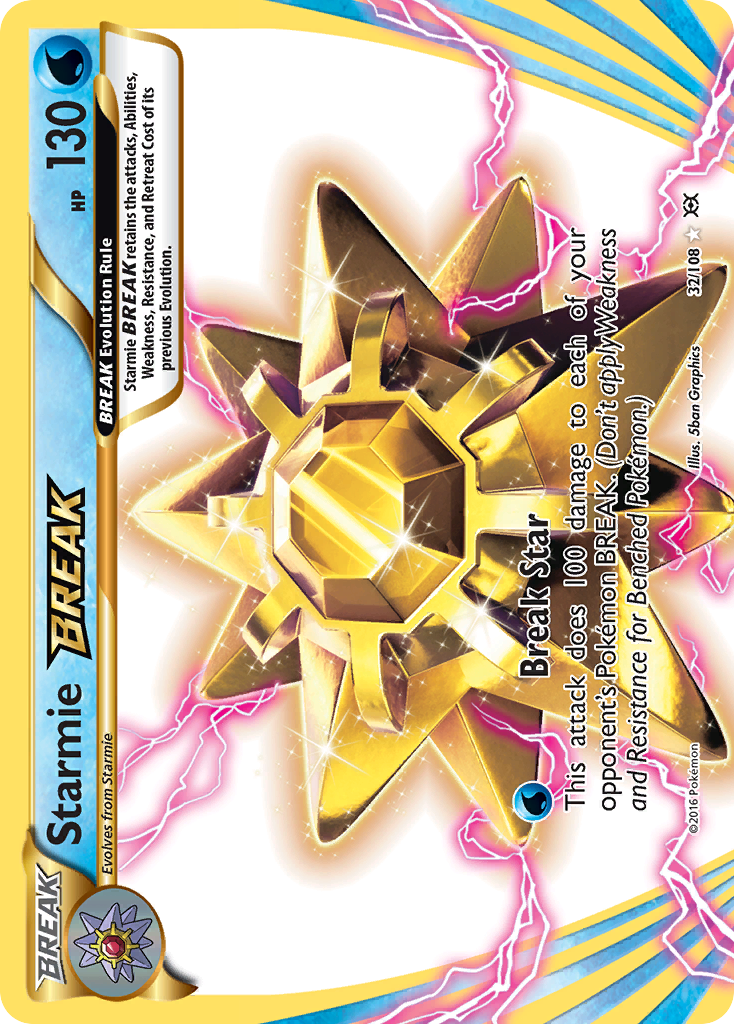 Starmie BREAK (32/108) [XY: Evolutions] | Good Games Modbury