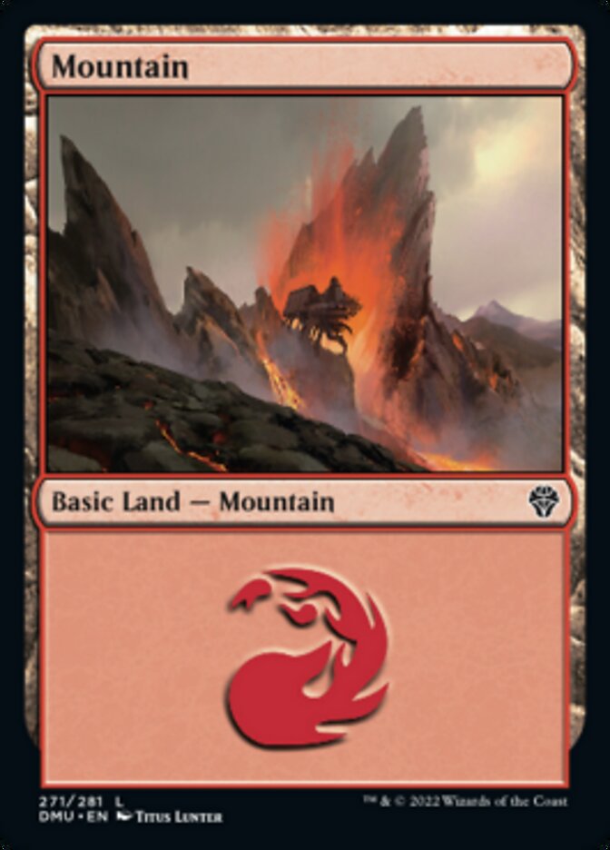 Mountain (271) [Dominaria United] | Good Games Modbury