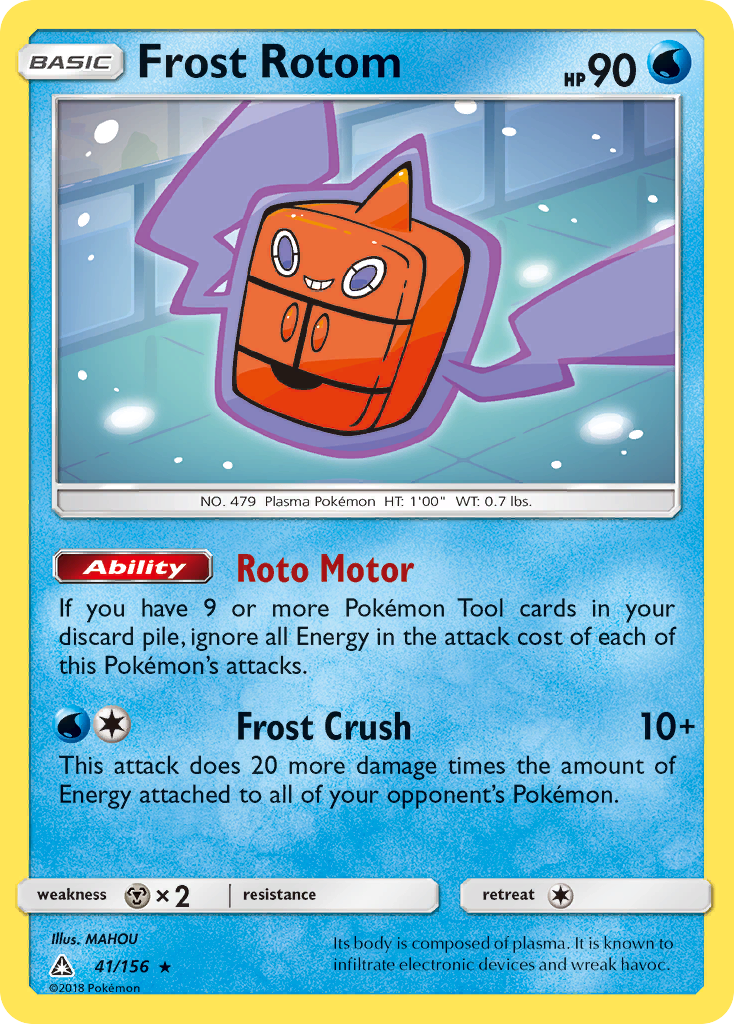 Frost Rotom (41/156) [Sun & Moon: Ultra Prism] | Good Games Modbury