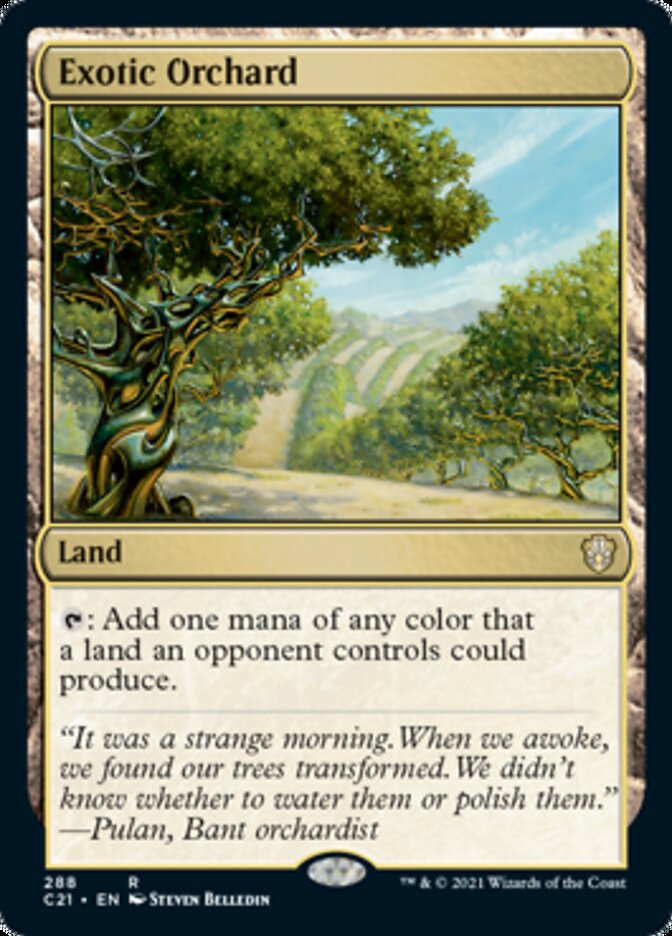 Exotic Orchard [Commander 2021] | Good Games Modbury