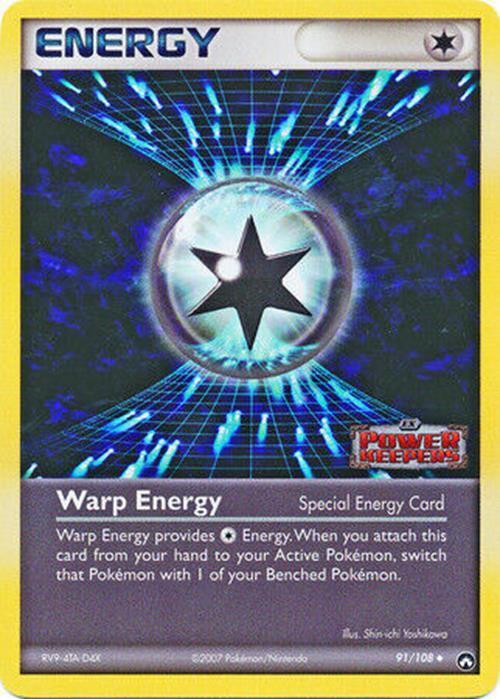 Warp Energy (91/108) (Stamped) [EX: Power Keepers] | Good Games Modbury