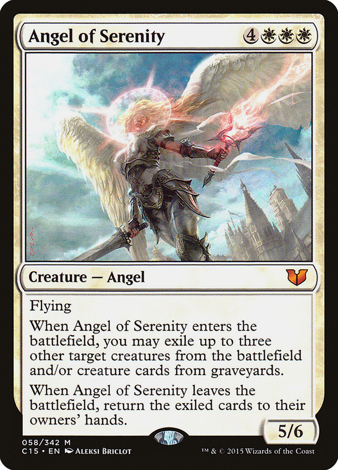 Angel of Serenity [Commander 2015] | Good Games Modbury