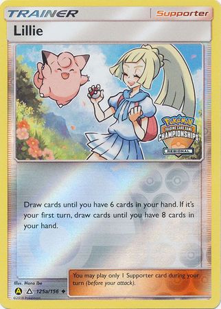 Lillie (125a/156) (Regional Promo) [Sun & Moon: Ultra Prism] | Good Games Modbury