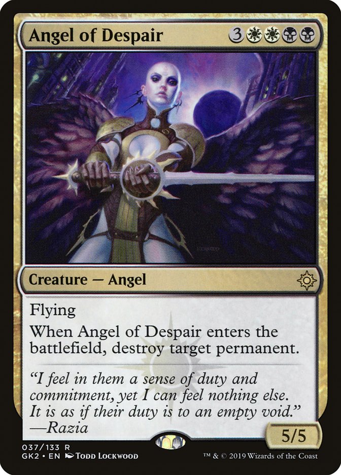 Angel of Despair [Ravnica Allegiance Guild Kit] | Good Games Modbury