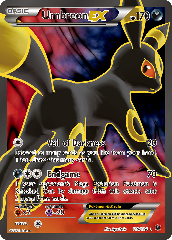 Umbreon EX (119/124) [XY: Fates Collide] | Good Games Modbury