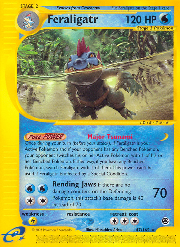 Feraligatr (47/165) [Expedition: Base Set] | Good Games Modbury