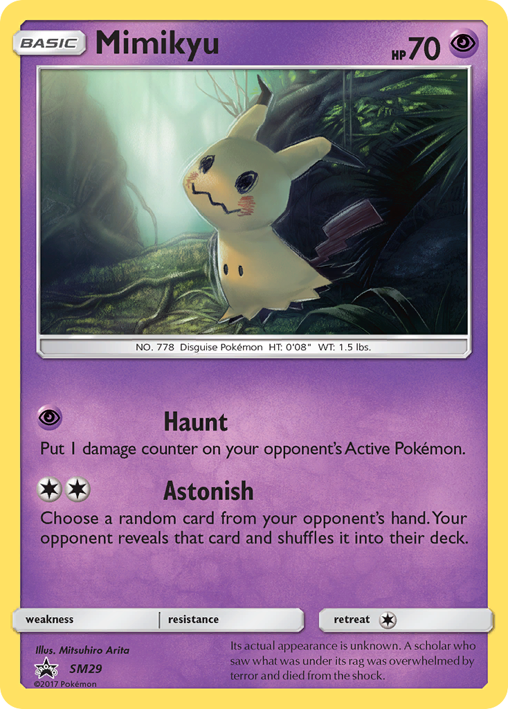 Mimikyu (SM29) [Sun & Moon: Black Star Promos] | Good Games Modbury