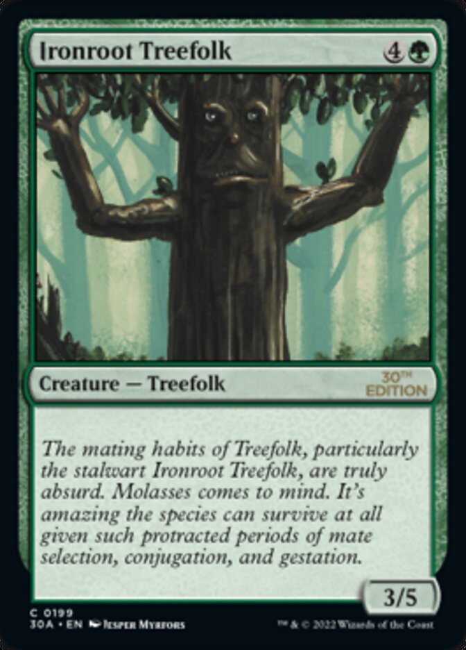 Ironroot Treefolk [30th Anniversary Edition] | Good Games Modbury
