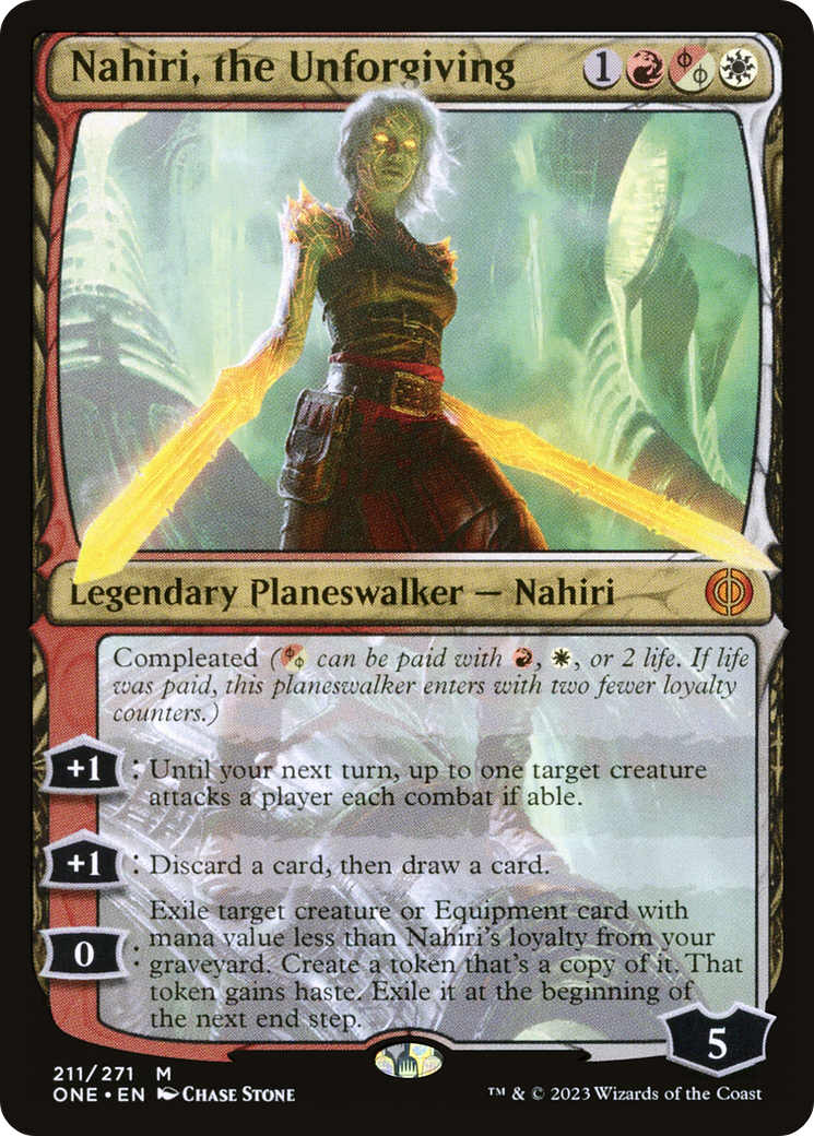 Nahiri, the Unforgiving [Phyrexia: All Will Be One] | Good Games Modbury