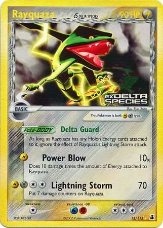 Rayquaza (13/113) (Delta Species) (Stamped) [EX: Delta Species] | Good Games Modbury