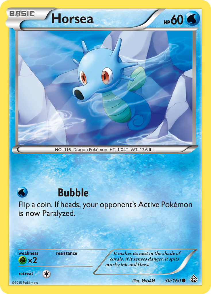 Horsea (30/160) [XY: Primal Clash] | Good Games Modbury