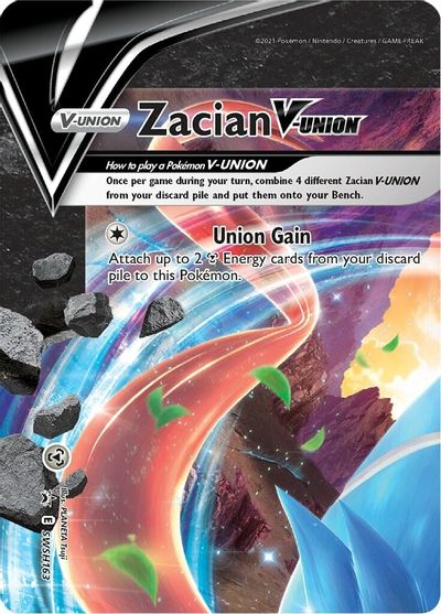 Zacian V-Union (SWSH163) [Sword & Shield: Black Star Promos] | Good Games Modbury
