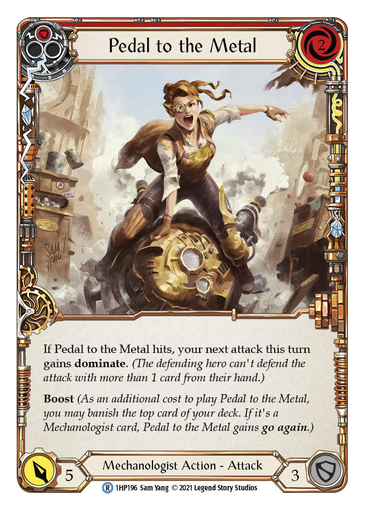 Pedal to the Metal (Red) [1HP196] (History Pack 1) | Good Games Modbury