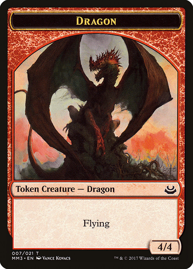 Dragon Token [Modern Masters 2017 Tokens] | Good Games Modbury