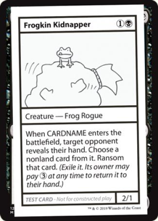 Frogkin Kidnapper (2021 Edition) [Mystery Booster Playtest Cards] | Good Games Modbury