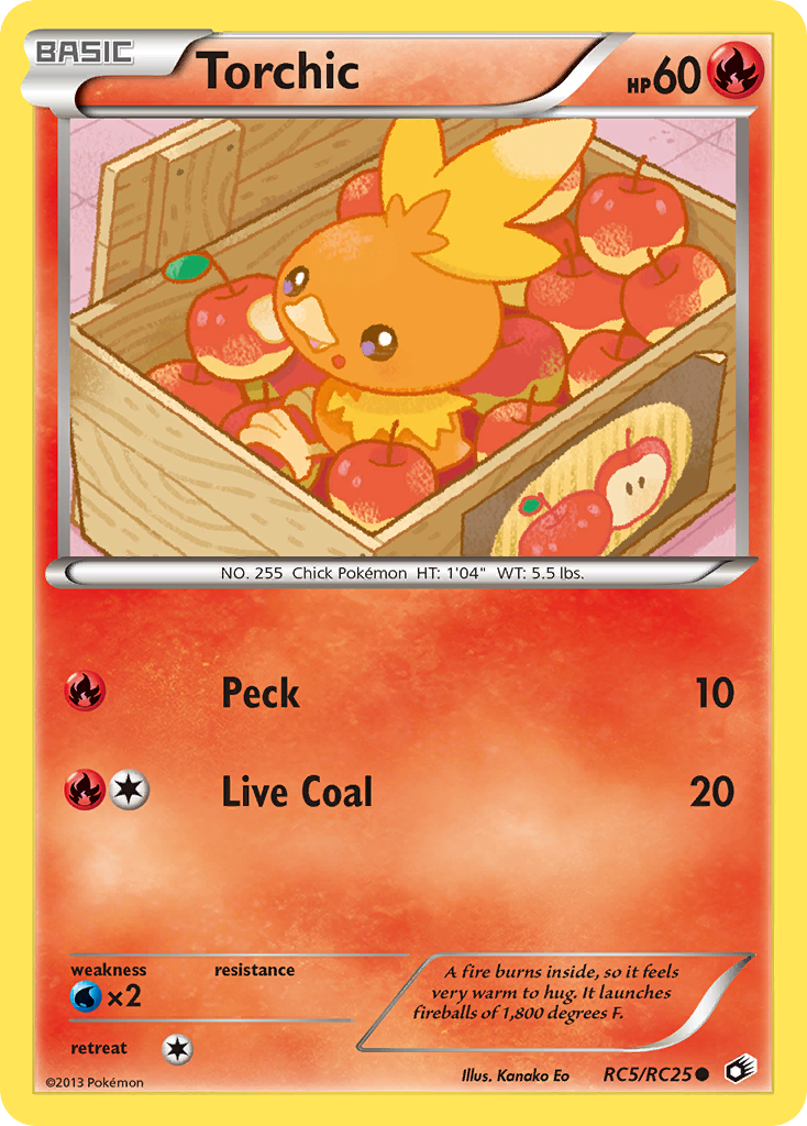 Torchic (RC5/RC25) [Black & White: Legendary Treasures] | Good Games Modbury