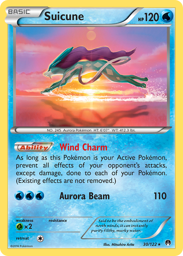 Suicune (30/122) [XY: BREAKpoint] | Good Games Modbury