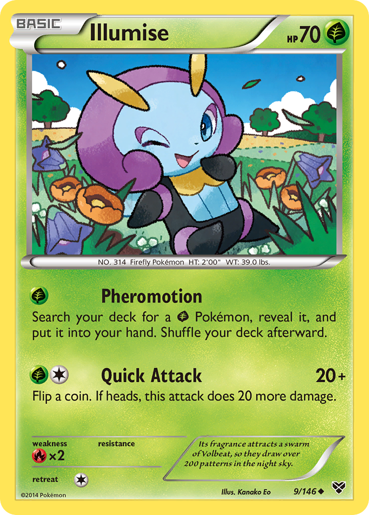 Illumise (9/146) [XY: Base Set] | Good Games Modbury