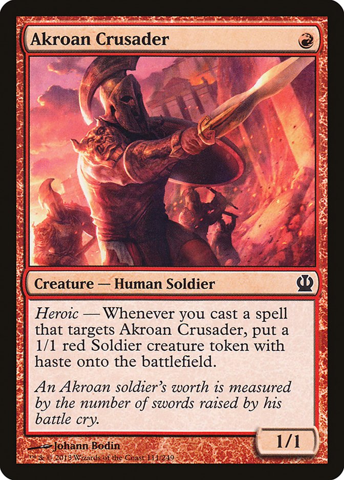 Akroan Crusader [Theros] | Good Games Modbury
