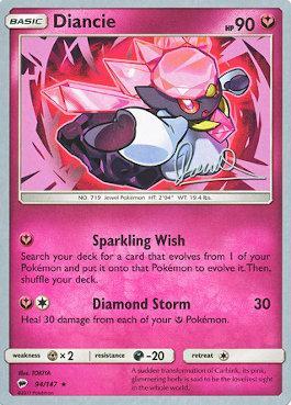 Diancie (94/147) (Infinite Force - Diego Cassiraga) [World Championships 2017] | Good Games Modbury