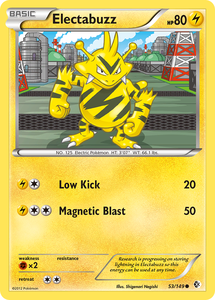 Electabuzz (53/149) [Black & White: Boundaries Crossed] | Good Games Modbury