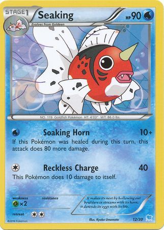 Seaking (12/30) [XY: Trainer Kit 3 - Suicune] | Good Games Modbury