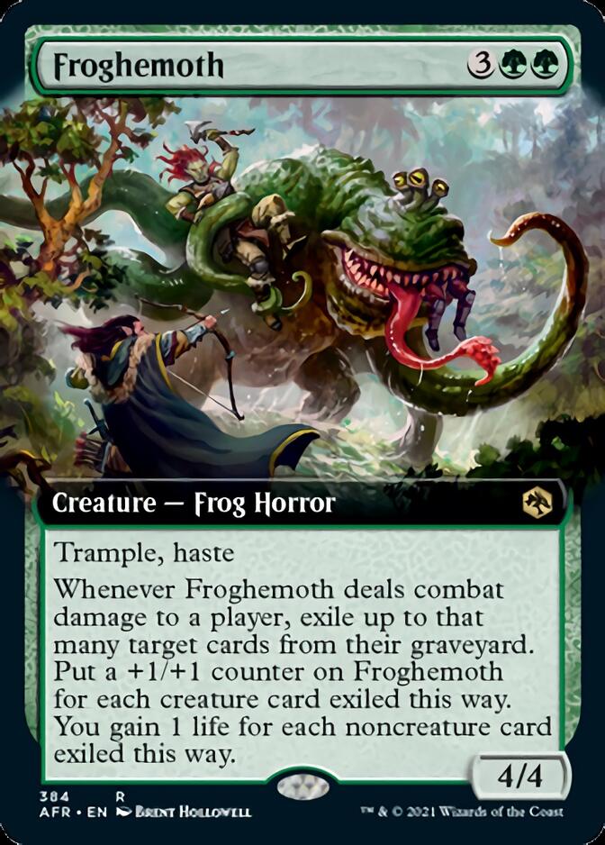 Froghemoth (Extended Art) [Dungeons & Dragons: Adventures in the Forgotten Realms] | Good Games Modbury