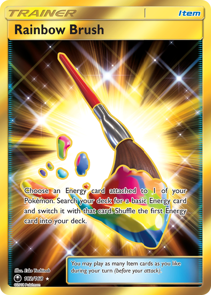 Rainbow Brush (182/168) [Sun & Moon: Celestial Storm] | Good Games Modbury