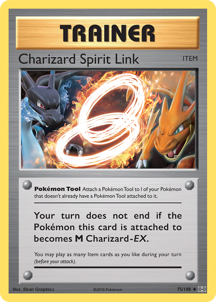 Charizard Spirit Link (75/108) [XY: Evolutions] | Good Games Modbury