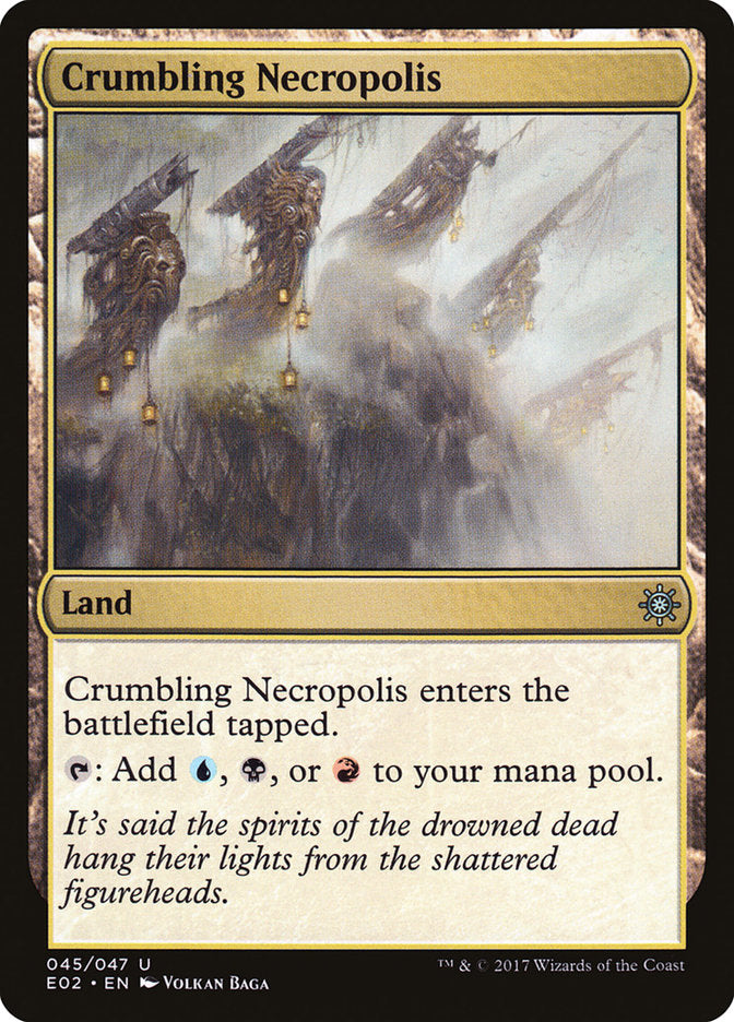 Crumbling Necropolis [Explorers of Ixalan] | Good Games Modbury