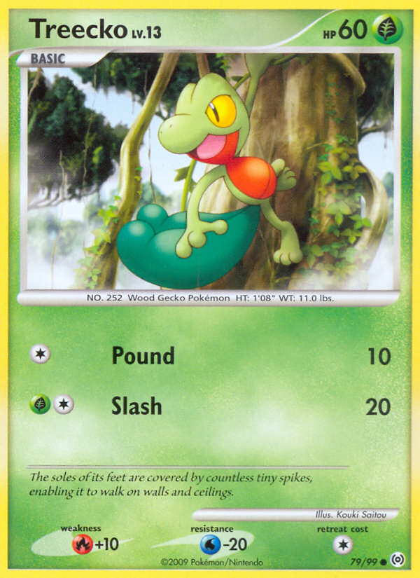 Treecko (79/99) [Platinum: Arceus] | Good Games Modbury