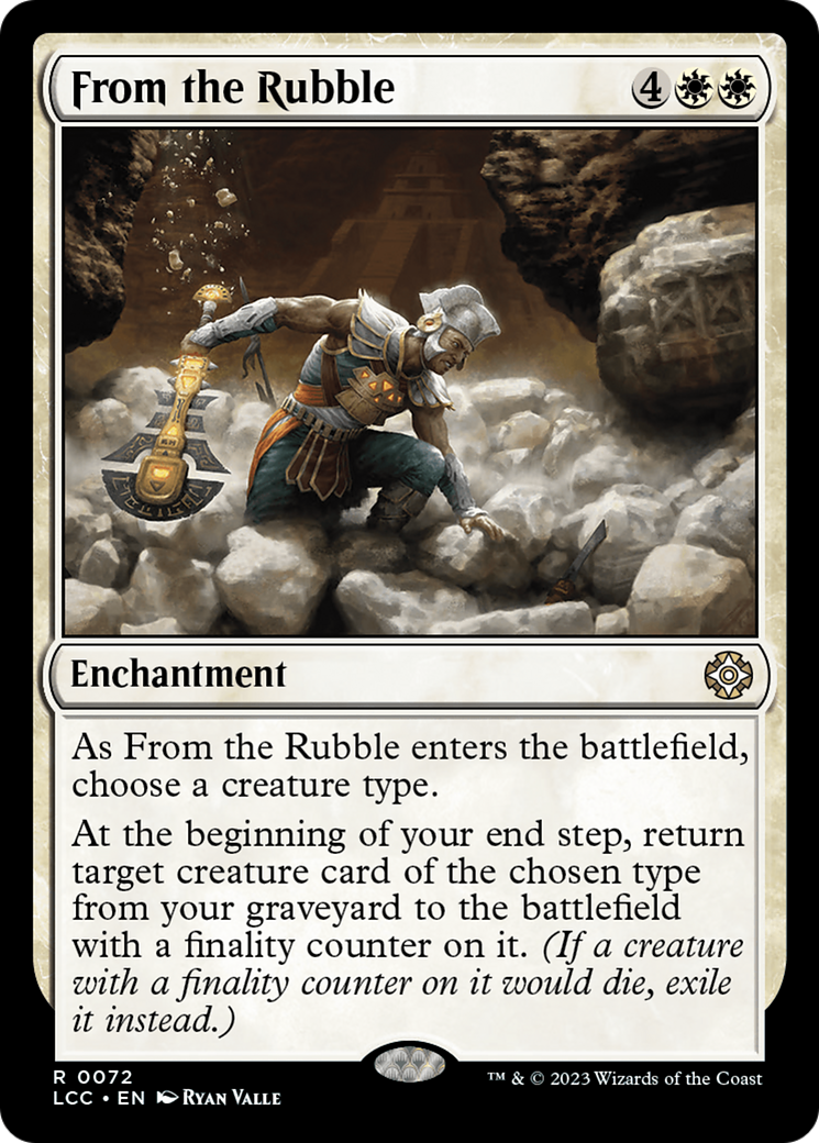 From the Rubble [The Lost Caverns of Ixalan Commander] | Good Games Modbury