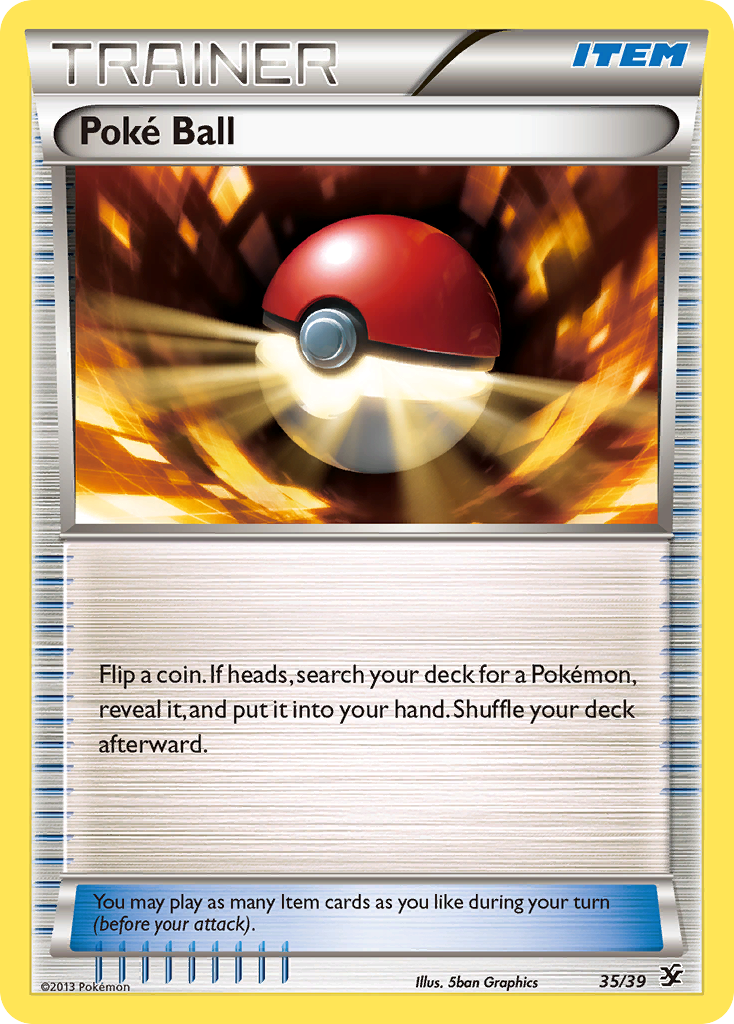 Poke Ball (35/39) [XY: Kalos Starter Set] | Good Games Modbury