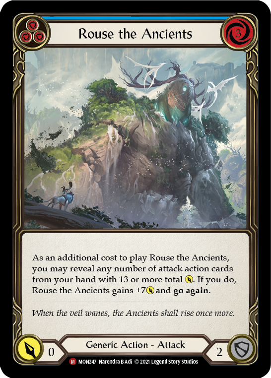 Rouse the Ancients [MON247-RF] (Monarch)  1st Edition Rainbow Foil | Good Games Modbury