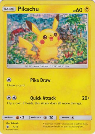 Pikachu (4/12) [McDonald's Promos: 2018 Collection] | Good Games Modbury