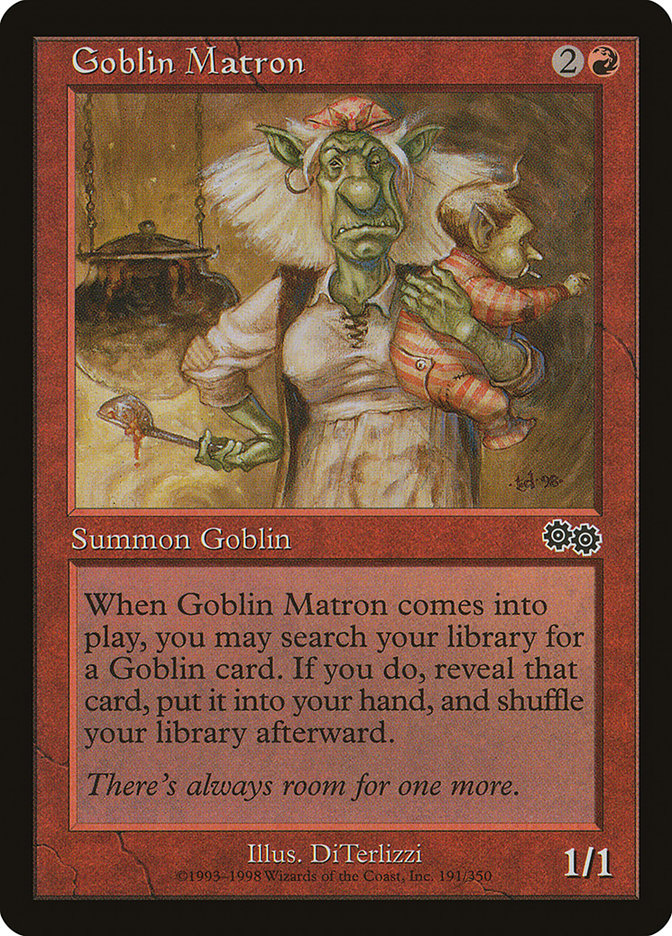 Goblin Matron [Urza's Saga] | Good Games Modbury