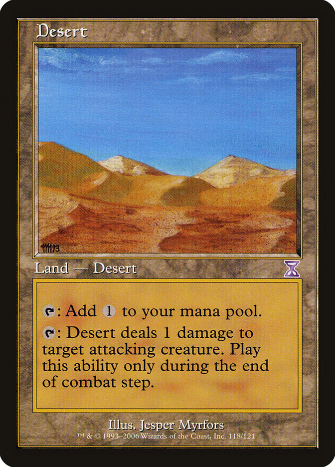 Desert [Time Spiral Timeshifted] | Good Games Modbury