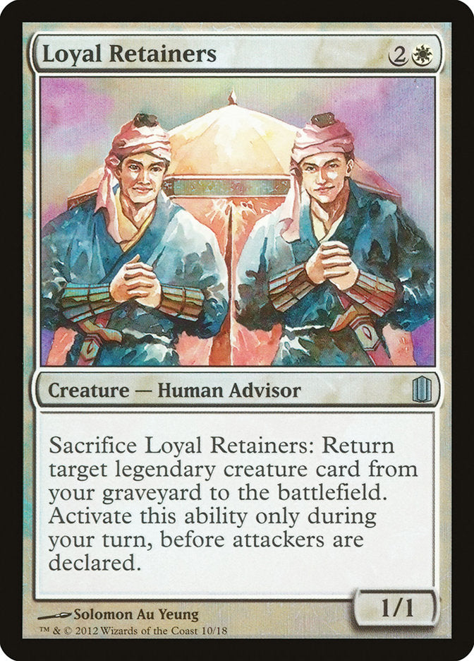 Loyal Retainers [Commander's Arsenal] | Good Games Modbury