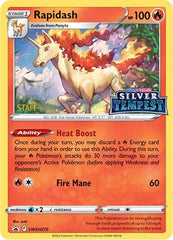 Rapidash (SWSH270) (Prerelease) (Staff) [Sword & Shield: Black Star Promos] | Good Games Modbury