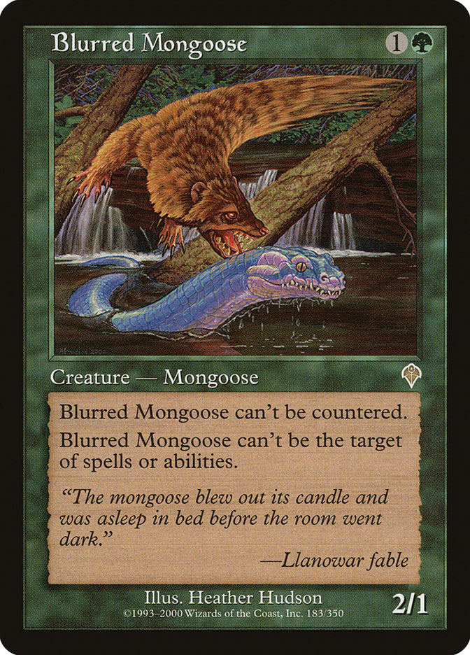 Blurred Mongoose [Invasion] | Good Games Modbury