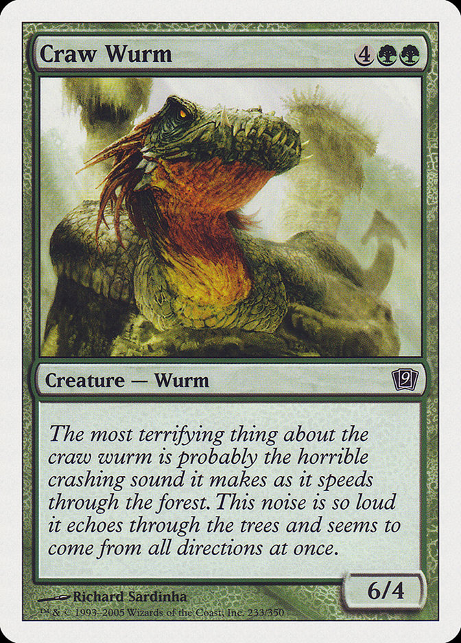 Craw Wurm [Ninth Edition] | Good Games Modbury