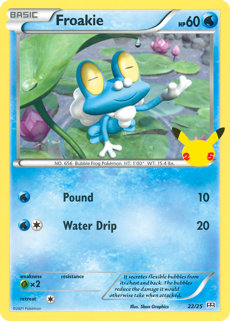 Froakie (22/25) [McDonald's 25th Anniversary] | Good Games Modbury
