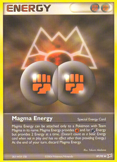 Magma Energy (87/95) [EX: Team Magma vs Team Aqua] | Good Games Modbury