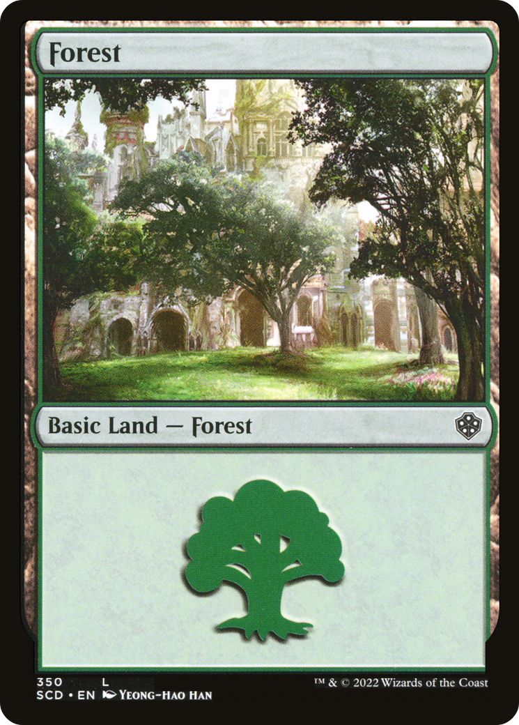 Forest (350) [Starter Commander Decks] | Good Games Modbury