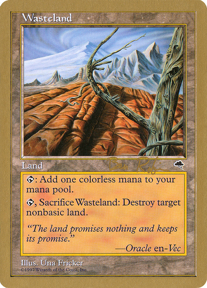 Wasteland (Ben Rubin) [World Championship Decks 1998] | Good Games Modbury