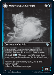 Mischievous Catgeist // Catlike Curiosity [Innistrad: Double Feature] | Good Games Modbury